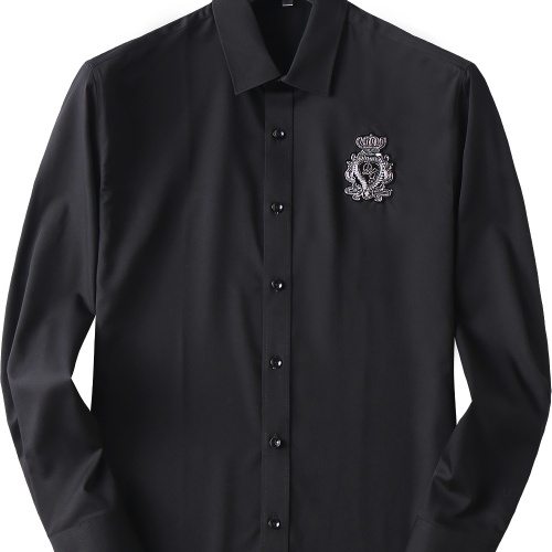 Dolce &amp; Gabbana D&amp;G Shirts Long Sleeved For Men #1185126 $48.00 USD, Wholesale Replica Dolce &amp; Gabbana D&amp;G Shirts