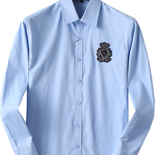 Dolce &amp; Gabbana D&amp;G Shirts Long Sleeved For Men #1185127 $48.00 USD, Wholesale Replica Dolce &amp; Gabbana D&amp;G Shirts