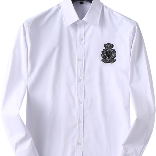 Dolce &amp; Gabbana D&amp;G Shirts Long Sleeved For Men #1185128 $48.00 USD, Wholesale Replica Dolce &amp; Gabbana D&amp;G Shirts