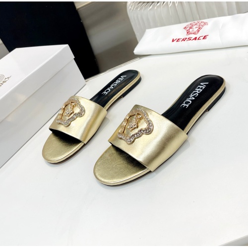 Versace Slippers For Women #1185134 $80.00 USD, Wholesale Replica Versace Slippers