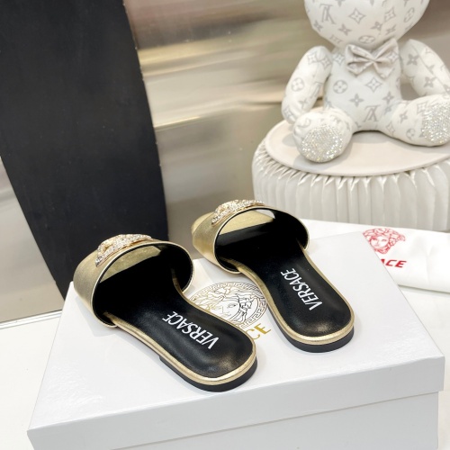 Replica Versace Slippers For Women #1185135 $80.00 USD for Wholesale