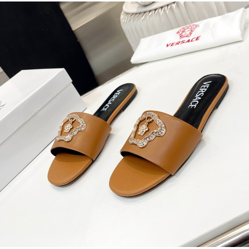 Versace Slippers For Women #1185136 $80.00 USD, Wholesale Replica Versace Slippers
