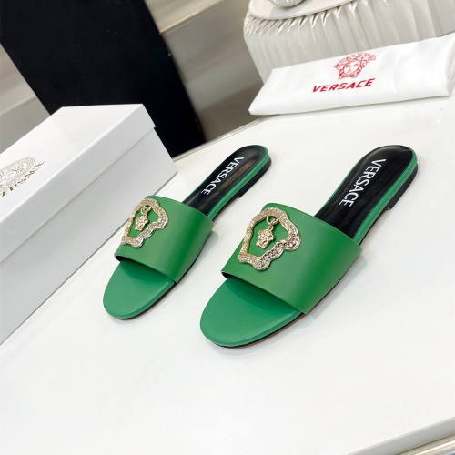 Versace Slippers For Women #1185138 $80.00 USD, Wholesale Replica Versace Slippers