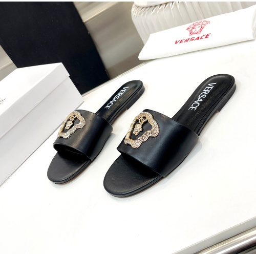 Versace Slippers For Women #1185139 $80.00 USD, Wholesale Replica Versace Slippers