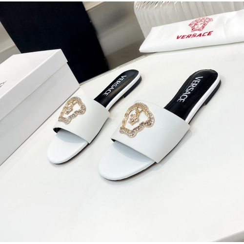 Versace Slippers For Women #1185140 $80.00 USD, Wholesale Replica Versace Slippers