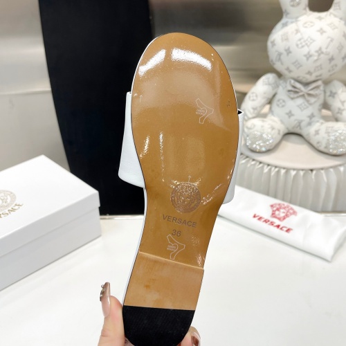 Replica Versace Slippers For Women #1185140 $80.00 USD for Wholesale