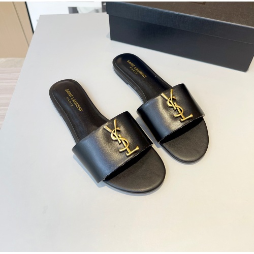 Yves Saint Laurent YSL Slippers For Women #1185145 $76.00 USD, Wholesale Replica Yves Saint Laurent YSL Slippers