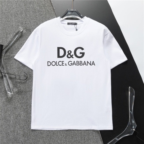 Dolce &amp; Gabbana D&amp;G T-Shirts Short Sleeved For Men #1185146 $38.00 USD, Wholesale Replica Dolce &amp; Gabbana D&amp;G T-Shirts