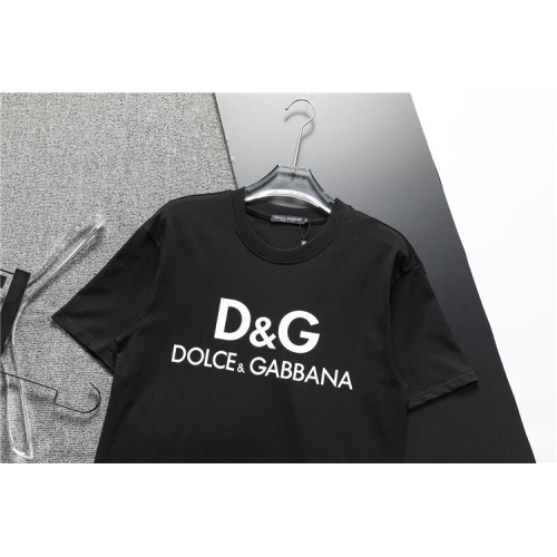 Replica Dolce & Gabbana D&G T-Shirts Short Sleeved For Men #1185147 $38.00 USD for Wholesale