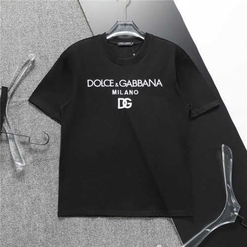 Dolce &amp; Gabbana D&amp;G T-Shirts Short Sleeved For Men #1185149 $38.00 USD, Wholesale Replica Dolce &amp; Gabbana D&amp;G T-Shirts