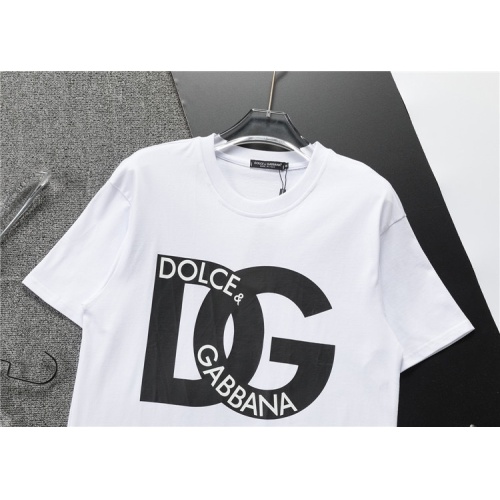 Replica Dolce & Gabbana D&G T-Shirts Short Sleeved For Men #1185152 $38.00 USD for Wholesale