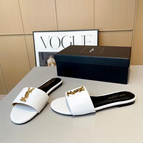 Replica Yves Saint Laurent YSL Slippers For Women #1185188 $76.00 USD for Wholesale