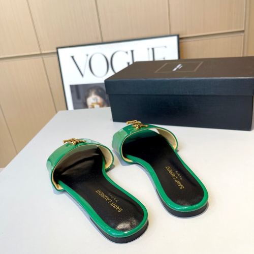 Replica Yves Saint Laurent YSL Slippers For Women #1185190 $76.00 USD for Wholesale