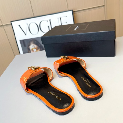 Replica Yves Saint Laurent YSL Slippers For Women #1185192 $76.00 USD for Wholesale