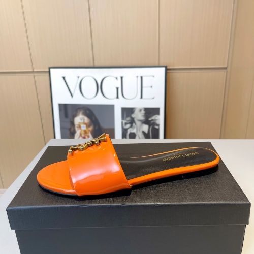 Replica Yves Saint Laurent YSL Slippers For Women #1185192 $76.00 USD for Wholesale