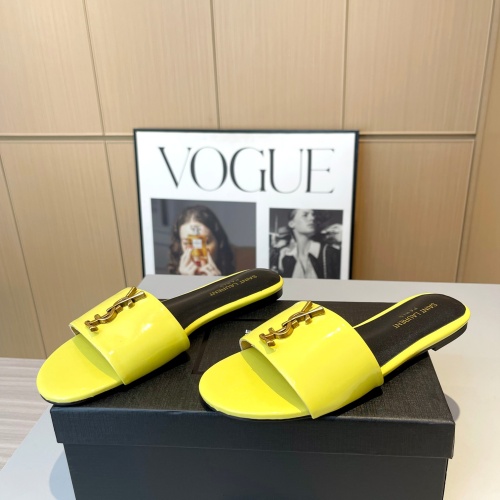 Replica Yves Saint Laurent YSL Slippers For Women #1185193 $76.00 USD for Wholesale