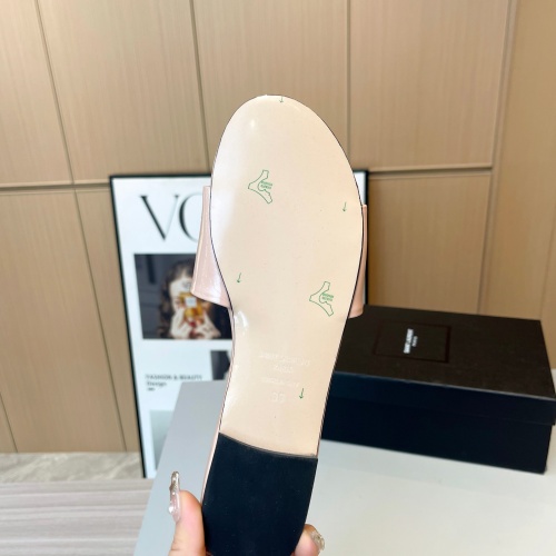 Replica Yves Saint Laurent YSL Slippers For Women #1185195 $76.00 USD for Wholesale