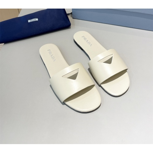 Prada Slippers For Women #1185199 $80.00 USD, Wholesale Replica Prada Slippers