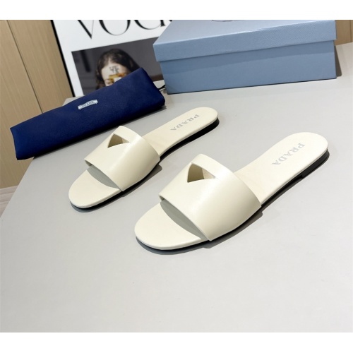 Replica Prada Slippers For Women #1185199 $80.00 USD for Wholesale