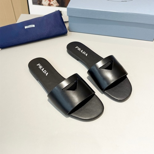 Prada Slippers For Women #1185200 $80.00 USD, Wholesale Replica Prada Slippers
