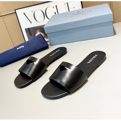 Replica Prada Slippers For Women #1185200 $80.00 USD for Wholesale