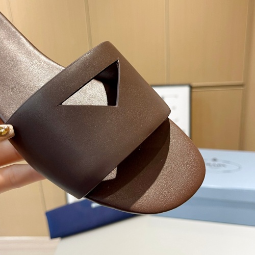Replica Prada Slippers For Women #1185201 $80.00 USD for Wholesale