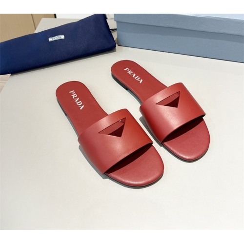 Prada Slippers For Women #1185203 $80.00 USD, Wholesale Replica Prada Slippers