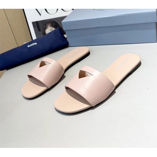 Replica Prada Slippers For Women #1185204 $80.00 USD for Wholesale