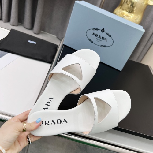 Replica Prada Slippers For Women #1185210 $82.00 USD for Wholesale
