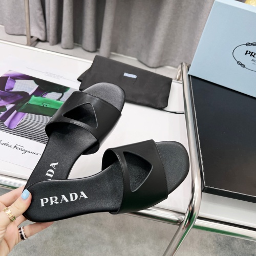 Replica Prada Slippers For Women #1185211 $82.00 USD for Wholesale