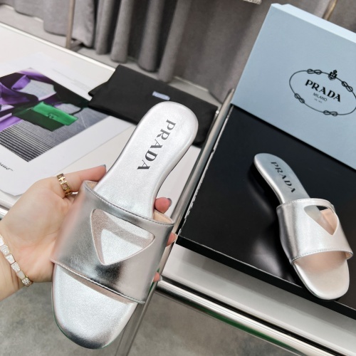 Replica Prada Slippers For Women #1185213 $82.00 USD for Wholesale