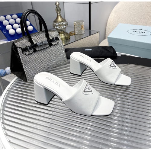 Replica Prada Slippers For Women #1185223 $76.00 USD for Wholesale
