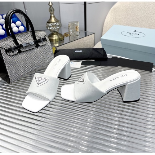Replica Prada Slippers For Women #1185223 $76.00 USD for Wholesale