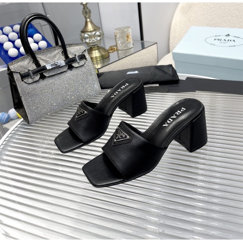 Prada Slippers For Women #1185224 $76.00 USD, Wholesale Replica Prada Slippers