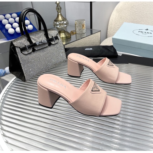 Replica Prada Slippers For Women #1185225 $76.00 USD for Wholesale
