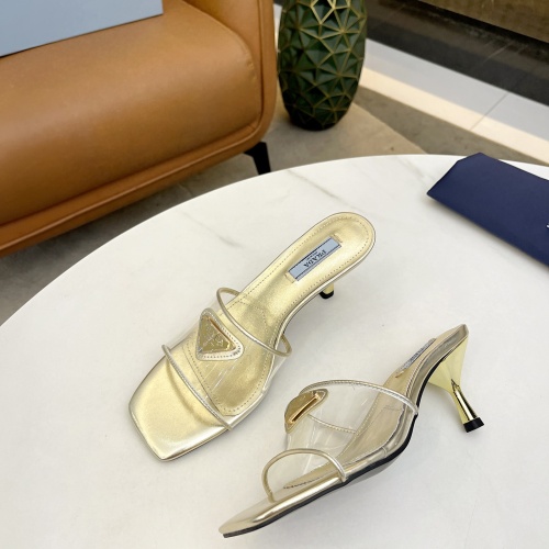 Replica Prada Slippers For Women #1185228 $76.00 USD for Wholesale