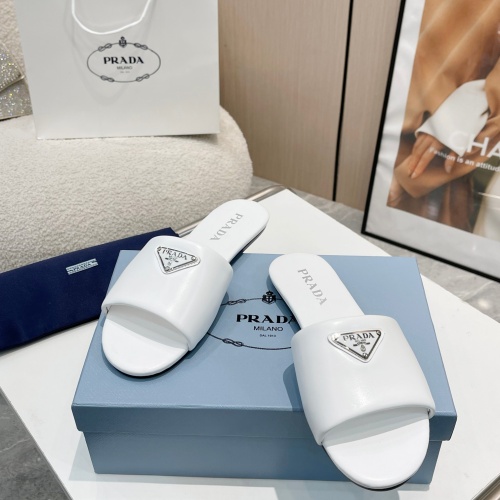 Replica Prada Slippers For Women #1185230 $82.00 USD for Wholesale