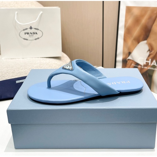 Replica Prada Slippers For Women #1185237 $82.00 USD for Wholesale