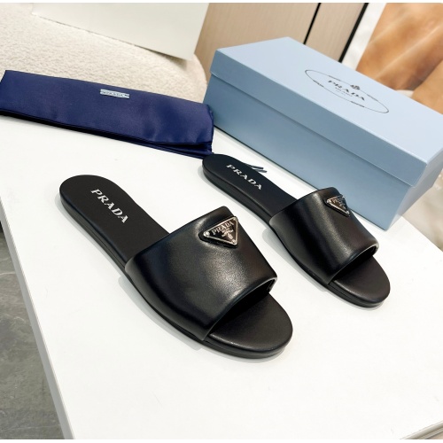 Replica Prada Slippers For Women #1185239 $82.00 USD for Wholesale