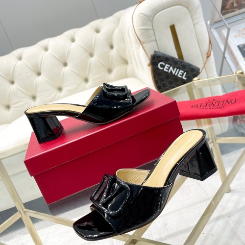 Replica Valentino Slippers For Women #1185249 $88.00 USD for Wholesale