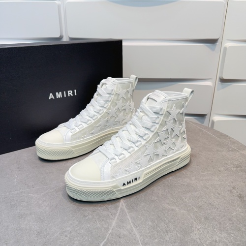 Amiri High Tops Shoes For Men #1185340 $122.00 USD, Wholesale Replica Amiri High Tops Shoes