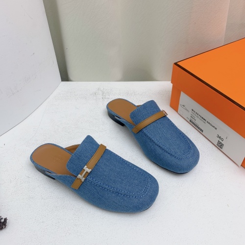 Hermes Slippers For Women #1185344 $100.00 USD, Wholesale Replica Hermes Slippers