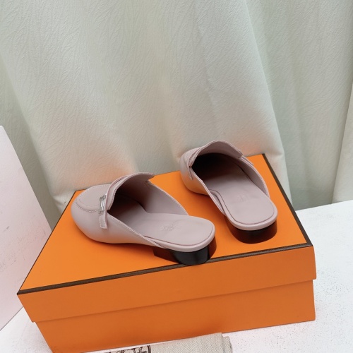 Replica Hermes Slippers For Women #1185346 $100.00 USD for Wholesale