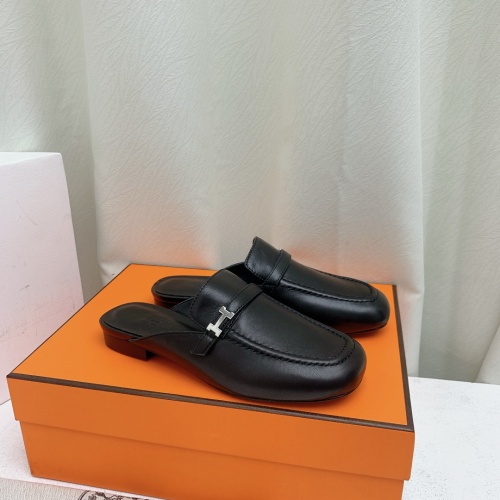 Replica Hermes Slippers For Women #1185348 $100.00 USD for Wholesale