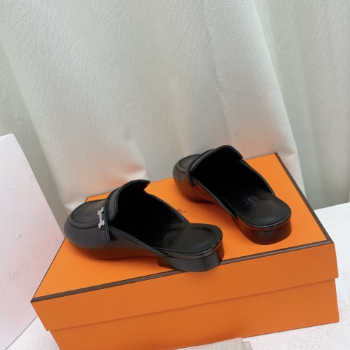 Replica Hermes Slippers For Women #1185348 $100.00 USD for Wholesale