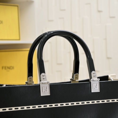 Replica Fendi AAA Quality Tote-Handbags For Women #1185386 $88.00 USD for Wholesale