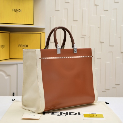 Replica Fendi AAA Quality Tote-Handbags For Women #1185387 $88.00 USD for Wholesale