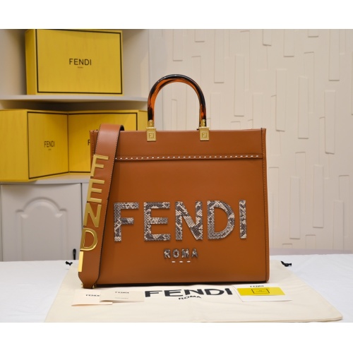 Fendi AAA Quality Tote-Handbags For Women #1185391 $98.00 USD, Wholesale Replica Fendi AAA Quality Handbags