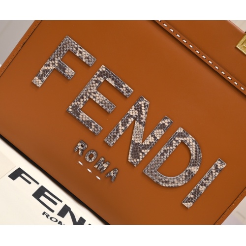 Replica Fendi AAA Quality Tote-Handbags For Women #1185391 $98.00 USD for Wholesale