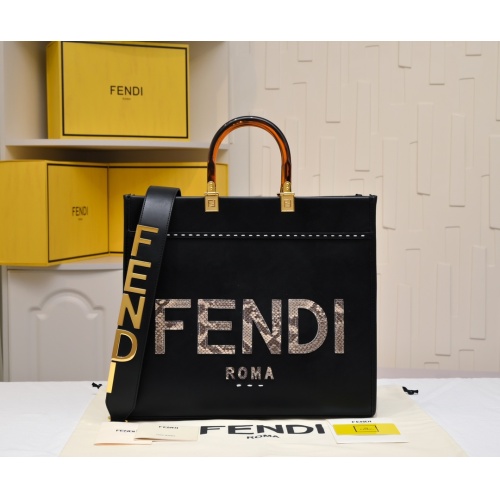 Fendi AAA Quality Tote-Handbags For Women #1185394 $98.00 USD, Wholesale Replica Fendi AAA Quality Handbags